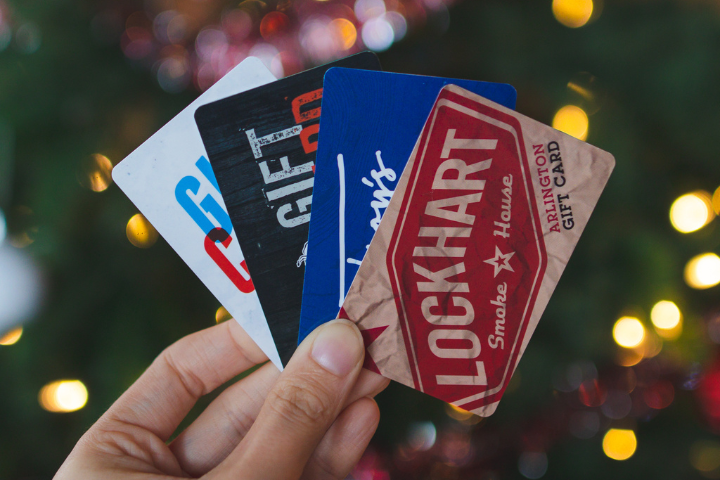 GIFT CARDS