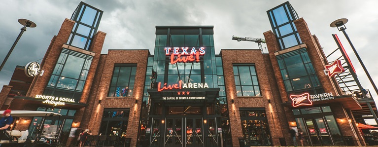 Texas Live! Announced as name for Ranger-Arlington development